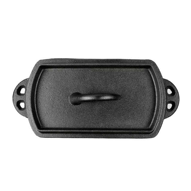 Brödform i Gjutjärn med lock  27x15 cm