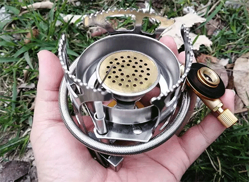 Gasbrännare för camping och vandring