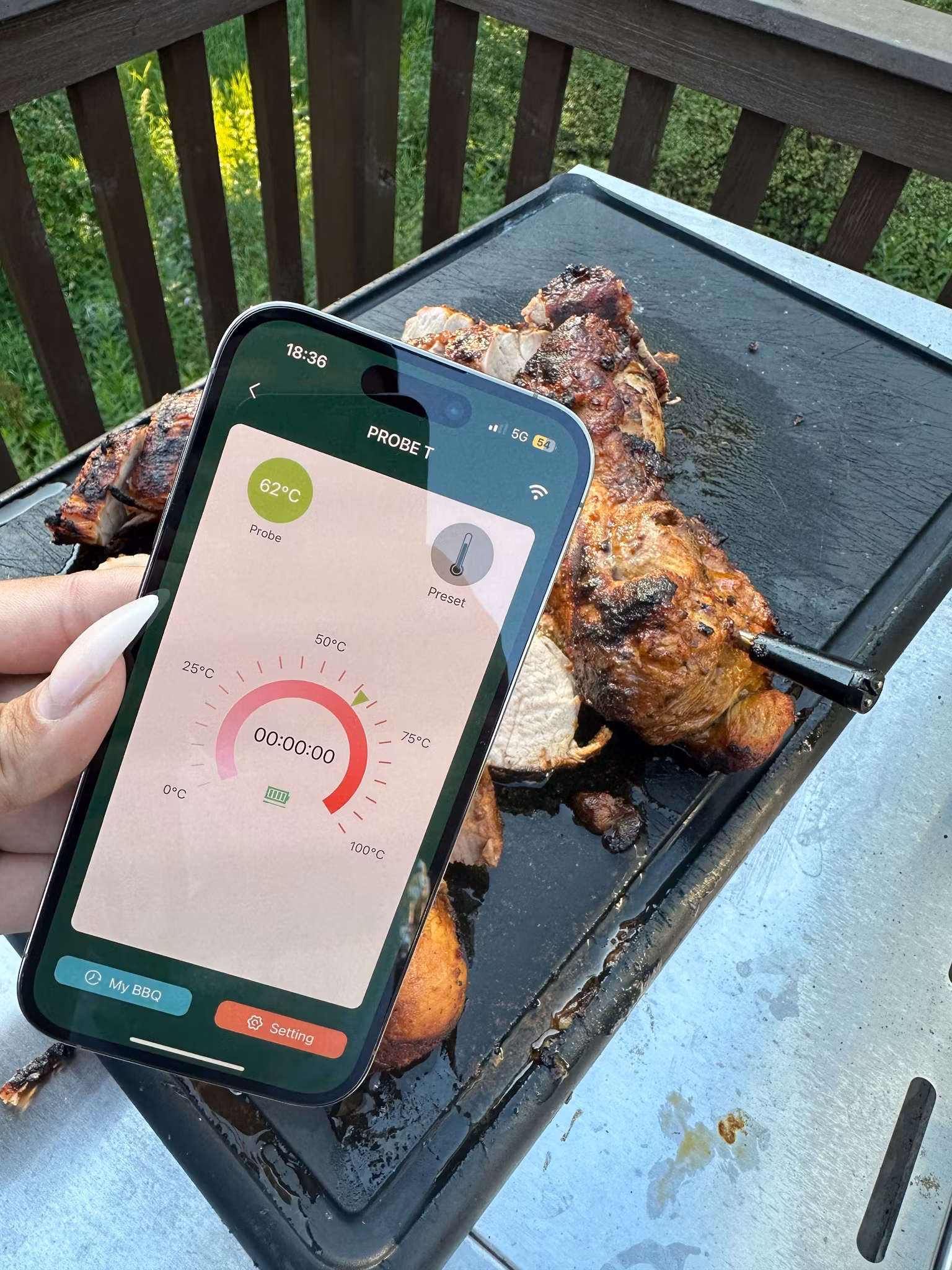 Trådlös Grilltermometer, Probe T