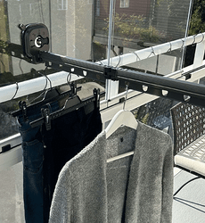 Torkställning med sugpropp