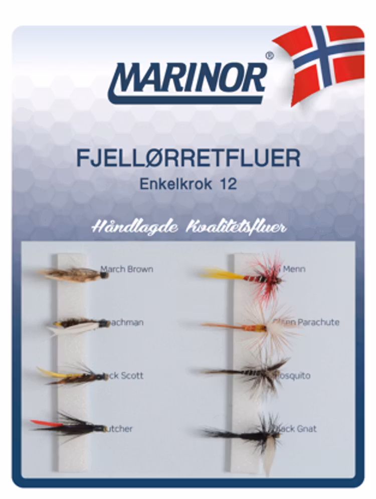 Marinor Fjellørret Fluer