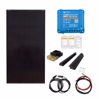 SKANBATT Solcellepakke Bobil 200W - VICTRON MPPT 15A