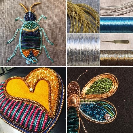 Material för guldbroderi - Tamme Craft