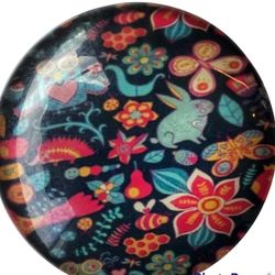 Cabochon glas 40mm