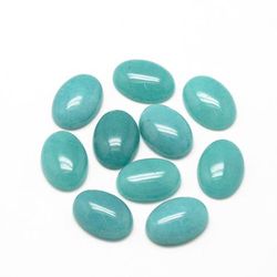 Cabochon halvädelsten turkos 18x13mm