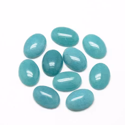 Cabochon halvädelsten turkos 18x13mm