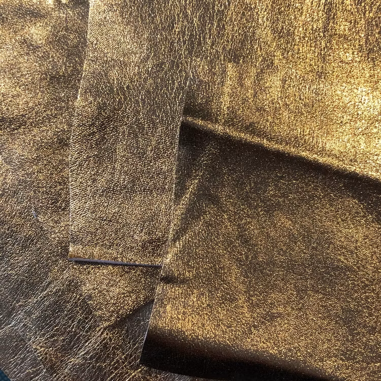 Rennappa 10x10cm guld