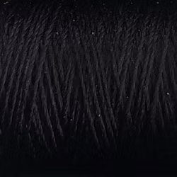 Knapphålssilke svart 000