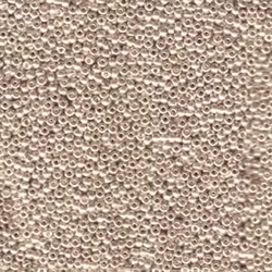 Miyuki seedbeads 11/0 galvanized light beige