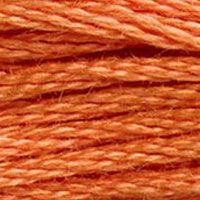 Pärlgarn nr 8 orange 922