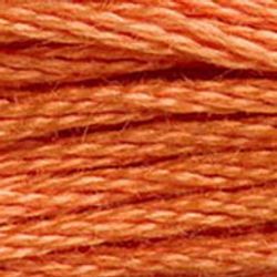 Pärlgarn nr 8 orange 922