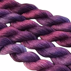 Merceriserad fin bomull lila 40