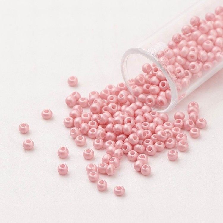 Seedbead 13/0 opak laxrosa