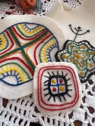 Prova-på arkaiskt broderi ONLINE 23/9
