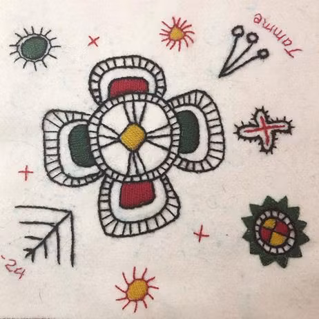 Prova-på arkaiskt broderi ONLINE 23/9