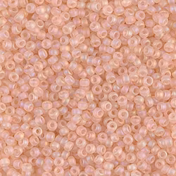 Kopia Miyuki seedbeads 11/0 matt ligth tea rose
