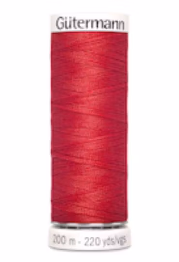 Sytråd polyester 100m röd 365