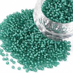 Seedbead 2 mm sea green