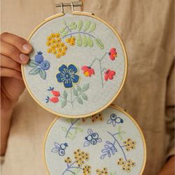 Broderikit "The forest fruits"