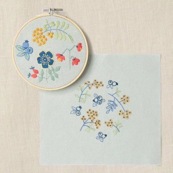 Broderikit "The forest fruits"