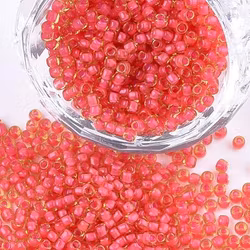 Seedbead 2 mm deep pink