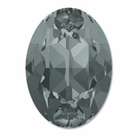 Swarowski Fancy oval 4120 black diamond