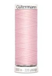 Sytråd polyester 200m rosa 659