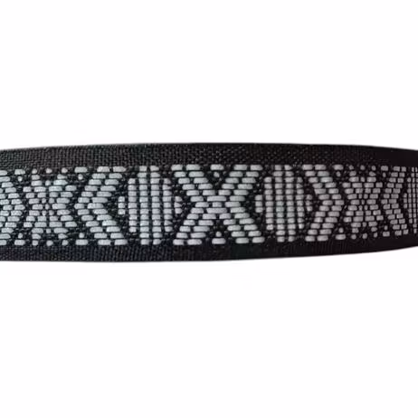 Allmogeband svart REFLEX 22mm