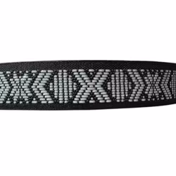 Allmogeband svart REFLEX 22mm