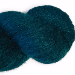 Plädgarn 6/2 mörkare teal 6702
