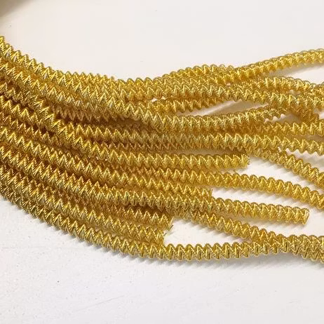 French wire cut 4mm guld