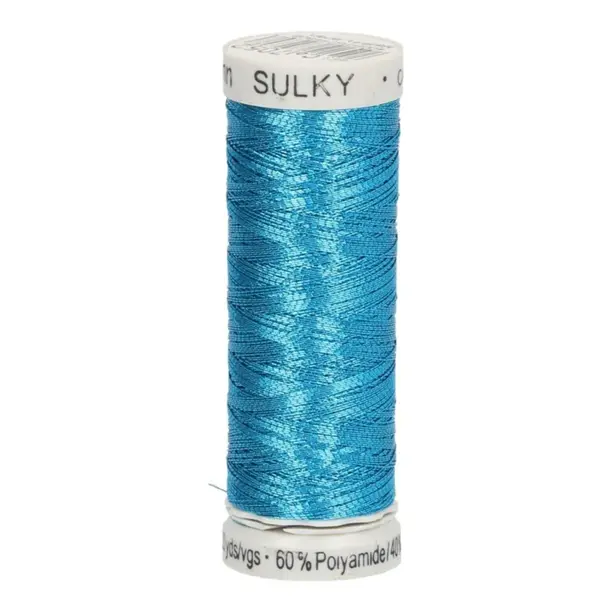 Metallictråd turkos Gütermann 7052