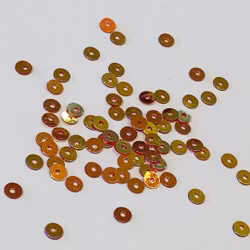 Paljett rund 4mm Scarlet red