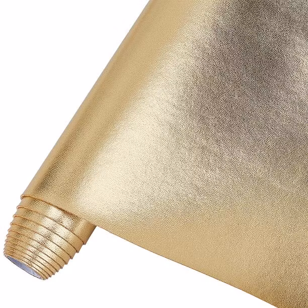 Skinnimitation guld 10x32cm