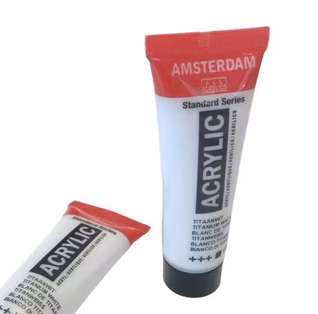 Akrylfärg Amsterdam Titanium vit