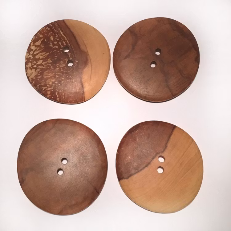 Träknapp Äpple 55mm XXL