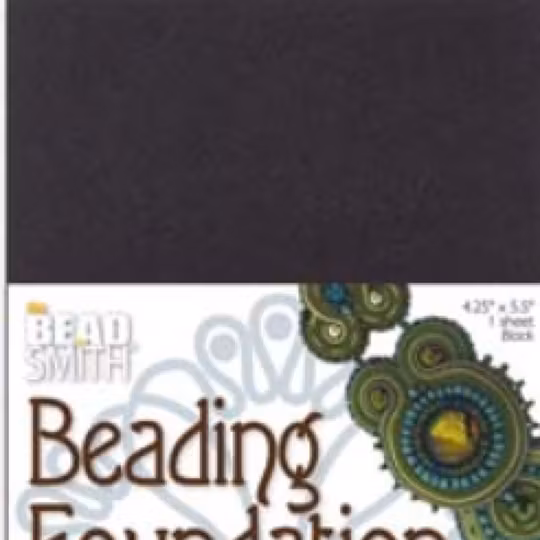 Beading foundation svart 4p