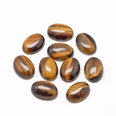 Cabochon tigeröga 25x18mm