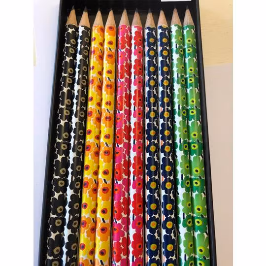 Blyertspenna Marimekko svart