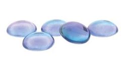 Cabochon glas Violet Ice 25mm