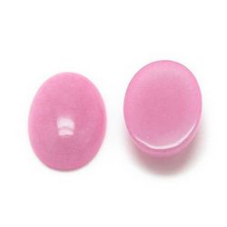 Cabochon halvädelsten rosa 18x13mm