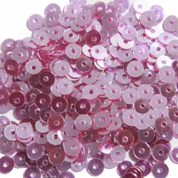 Paljett rund 4mm mulberry