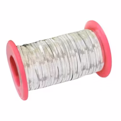 Broade plate 2mm präglade ränder silver