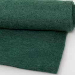 Ullfilt 25x25cm skogsgrön