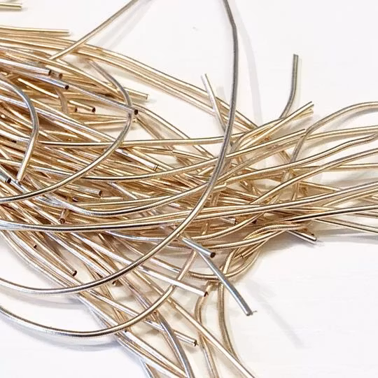 French wire 1mm blek guld