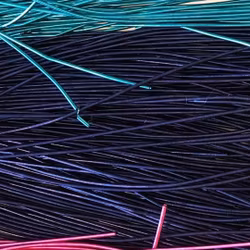 French wire 1mm midnattsblå