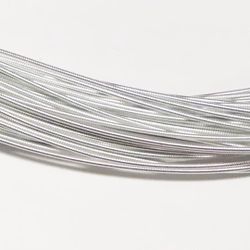 Gimp 1mm vit silver