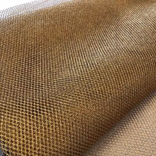 Glitternät guld