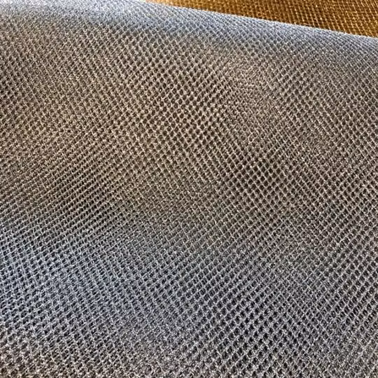 Glitternät silver