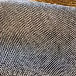 Glitternät silver